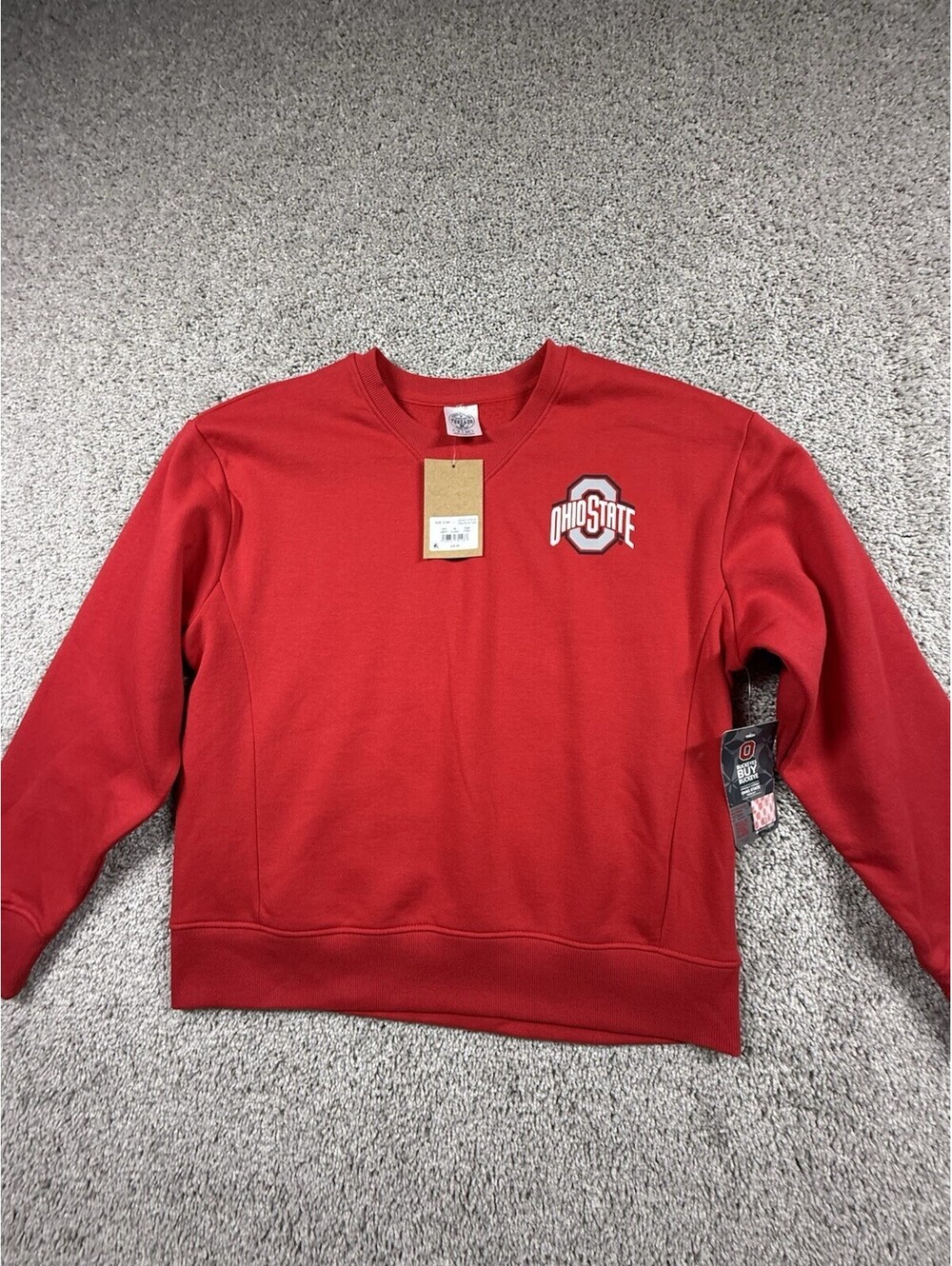 NWT Rivalry Threads Ohio State Women’s Sweatshirt Size Small Red